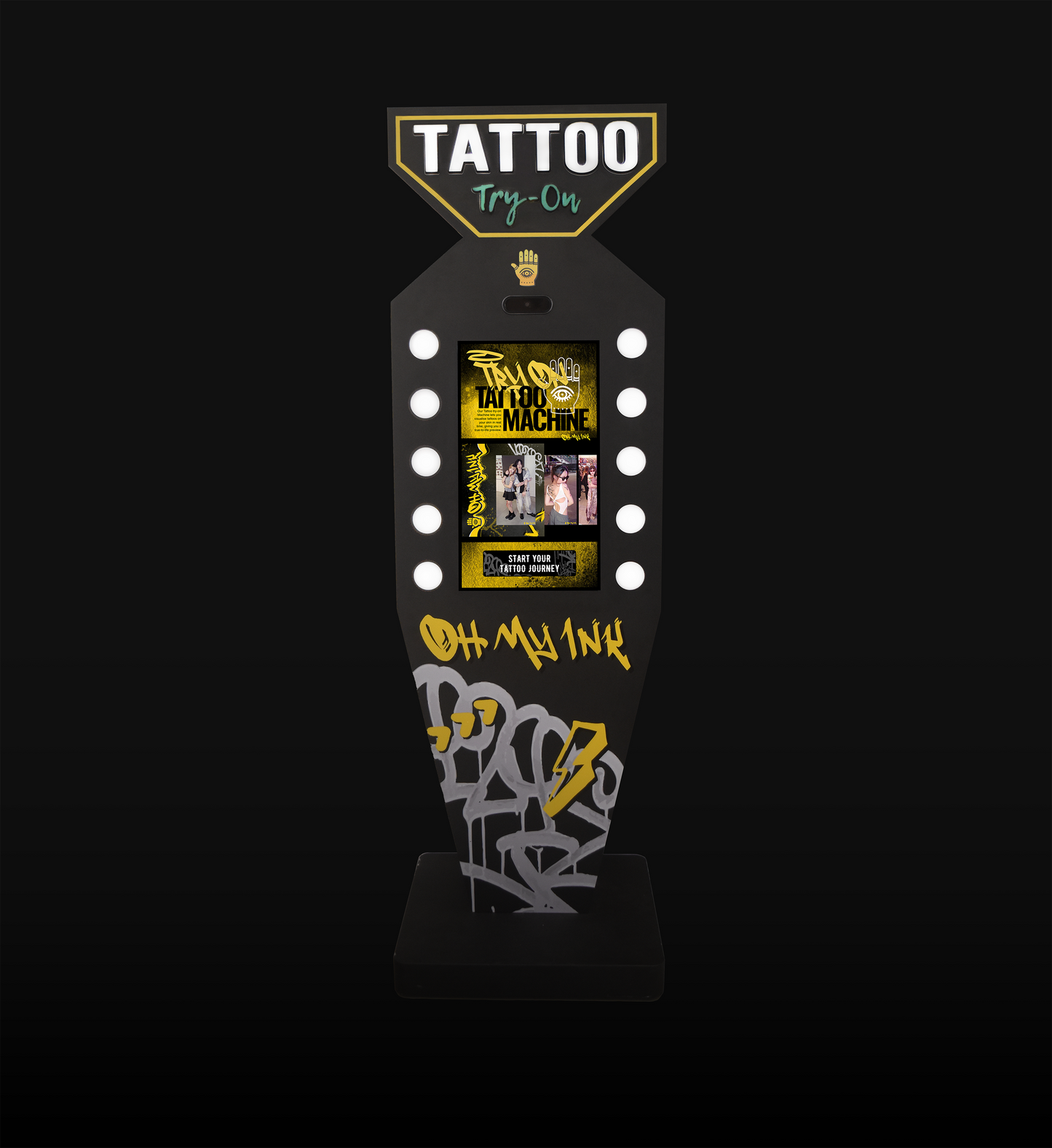 World's First Tattoo Try-On Machine