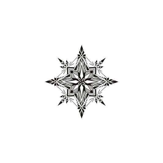 Oh My Ink temporary tattoo - Mandala V4