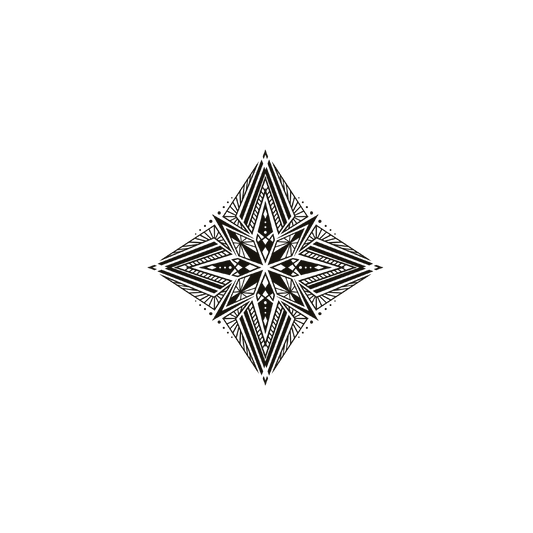 Oh My Ink temporary tattoo - Mandala V5