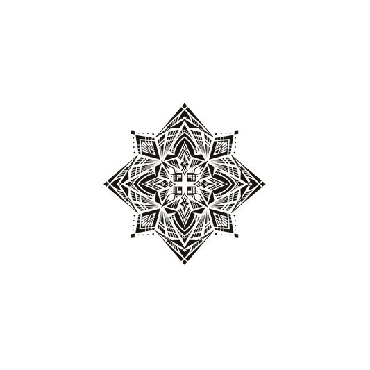 Oh My Ink temporary tattoo - Mandala V6