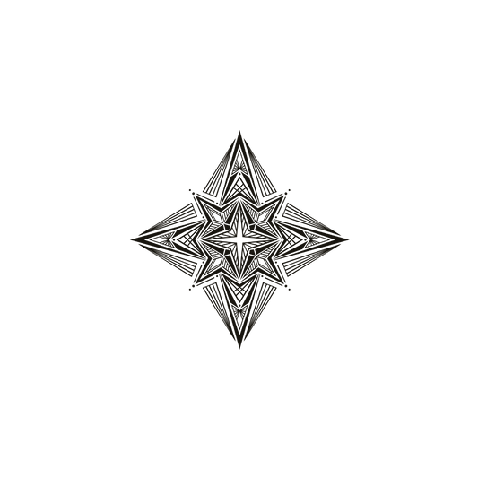 Oh My Ink temporary tattoo - Mandala V7