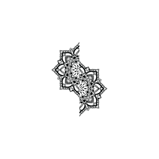 Oh My Ink temporary tattoo - Mandala V8