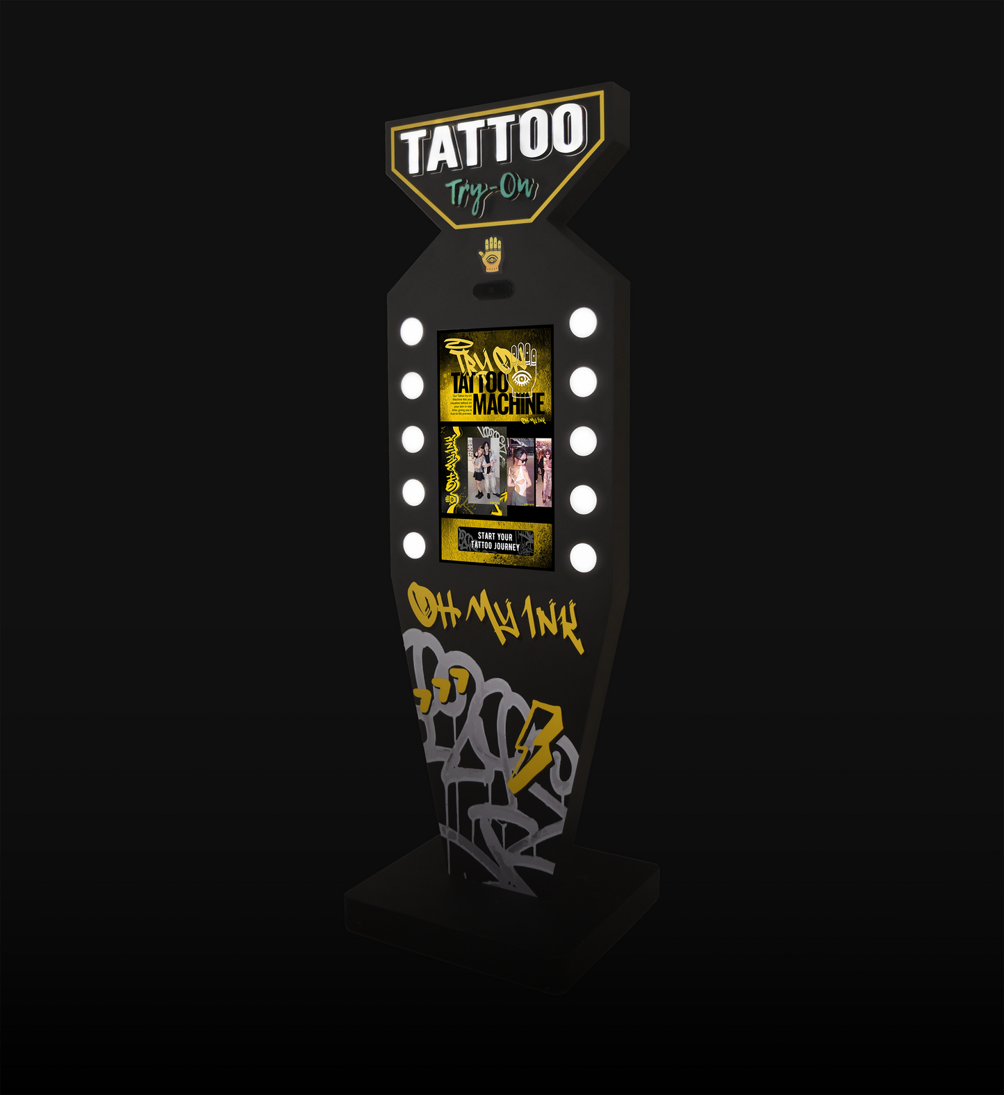 World's First Tattoo Try-On Machine