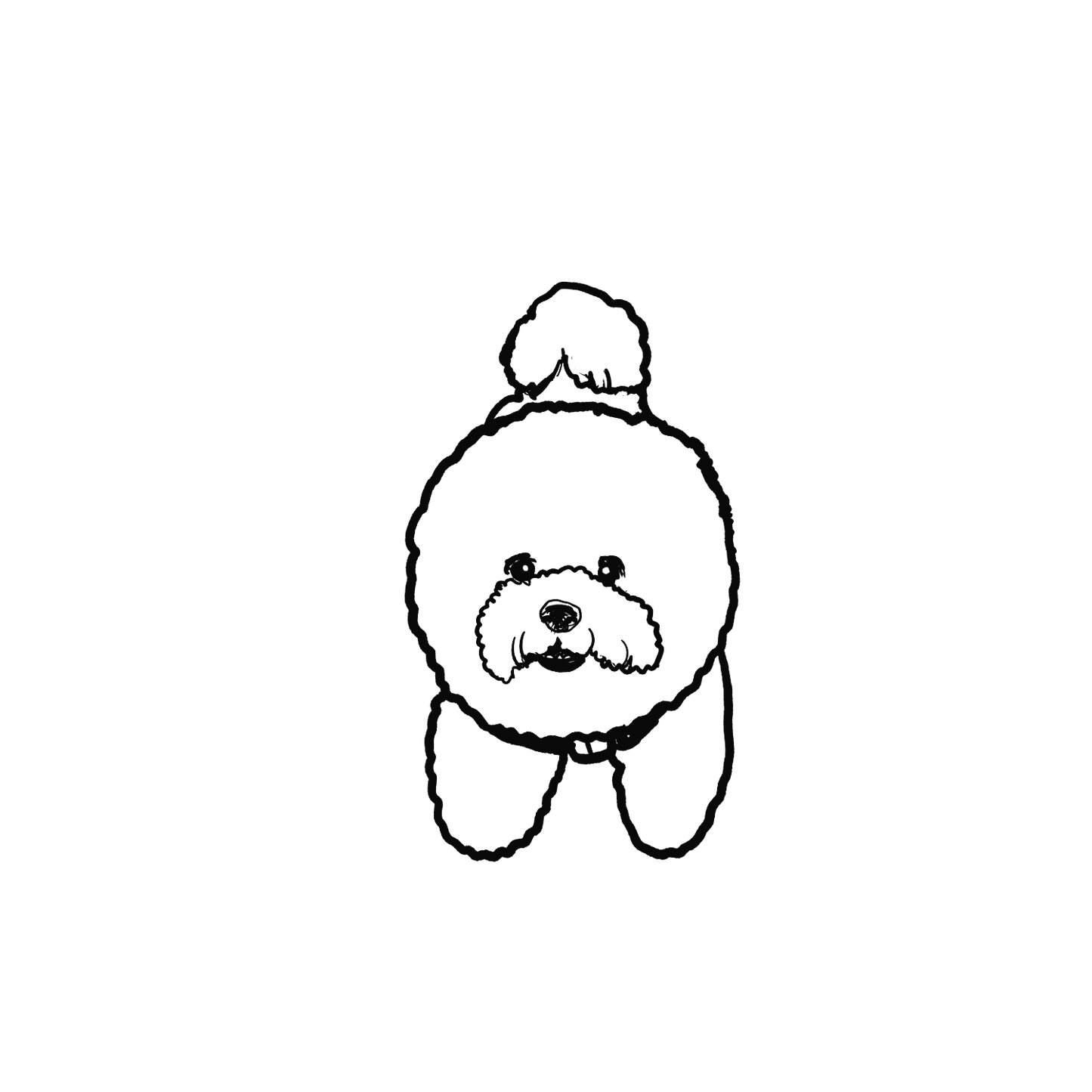 Oh My Ink x SPCA temporary tattoo - Bichon 10