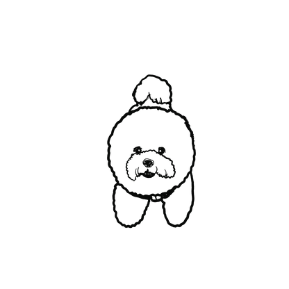 Oh My Ink x SPCA temporary tattoo - Bichon 10