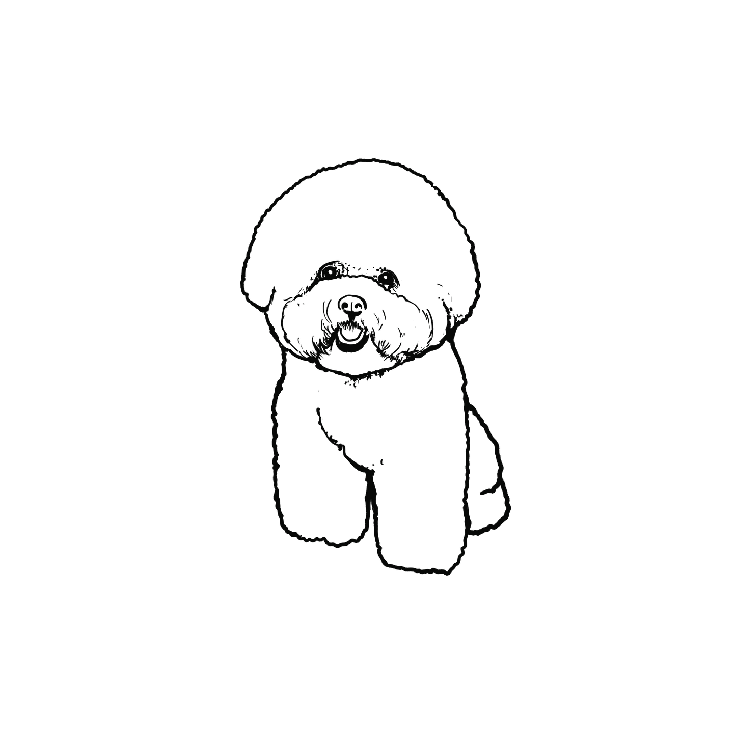 Oh My Ink x SPCA temporary tattoo - Bichon 11