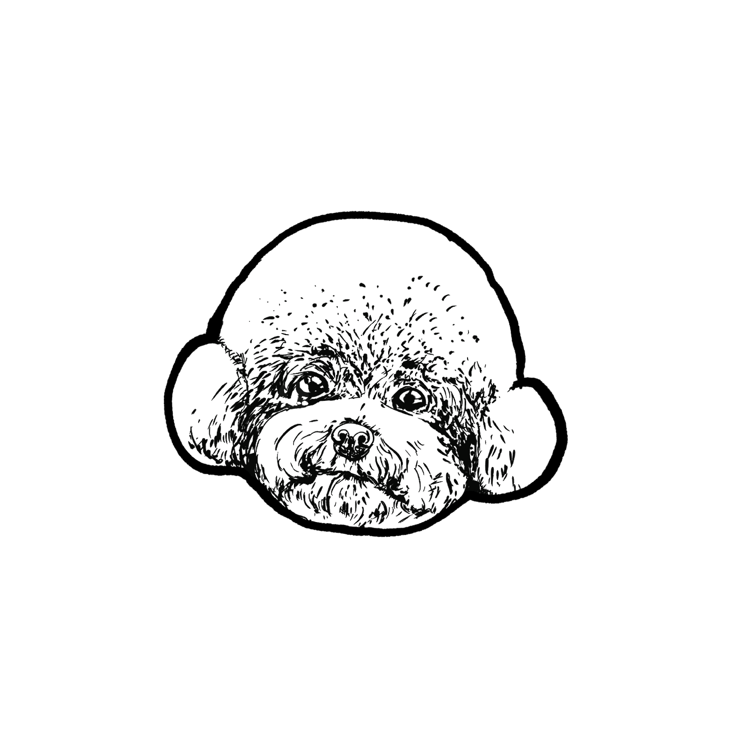 Oh My Ink x SPCA temporary tattoo - Bichon 9