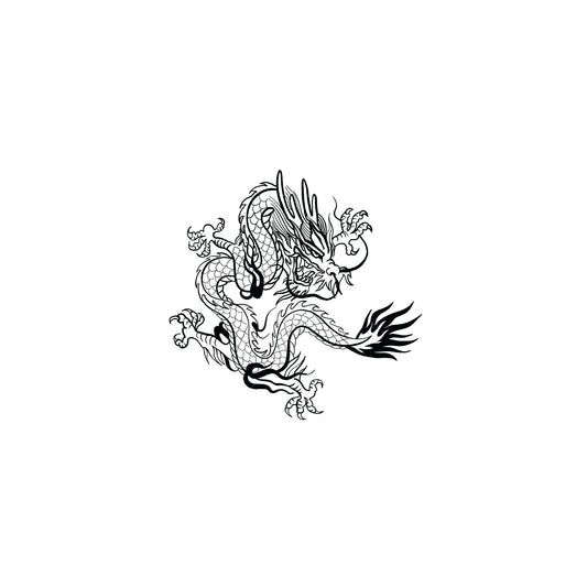 Oh My Ink temporary tattoo - Dragon V2