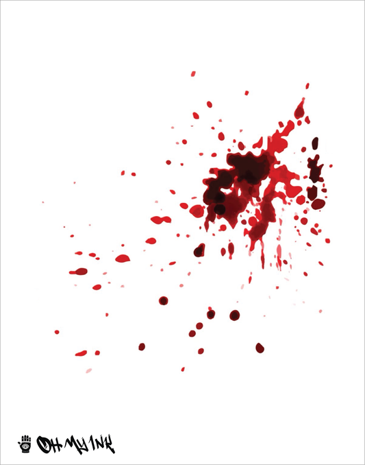 Blood splash