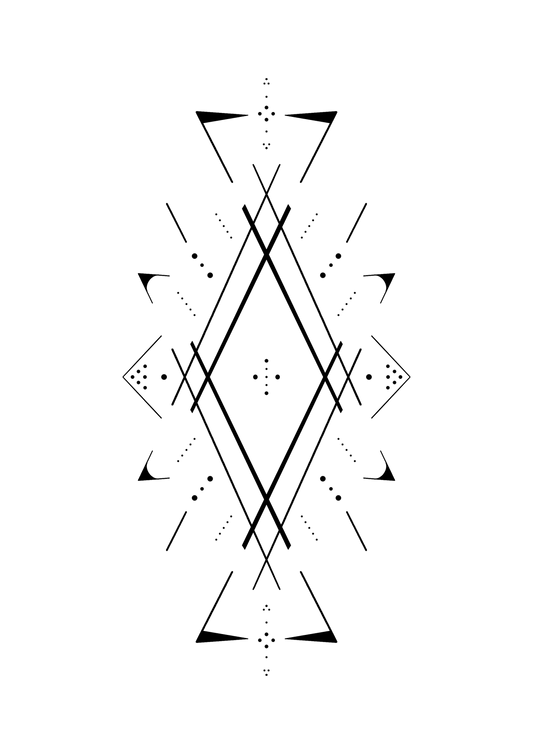 Mirror Tattoo - Noiram - Geometric 3